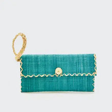 Load image into Gallery viewer, Chichi Straw Clutch Wristlet Bag- 5 Colors
