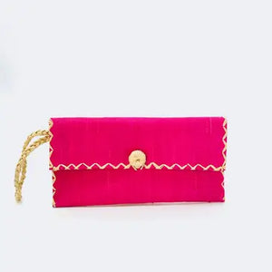 Chichi Straw Clutch Wristlet Bag- 5 Colors