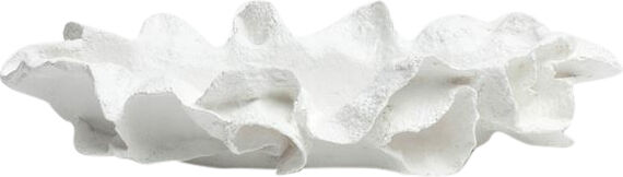 Coco Tray White Faux Coral - 2 Sizes